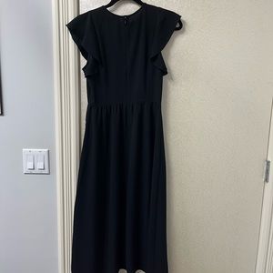 Wilfred Black Midi Dress